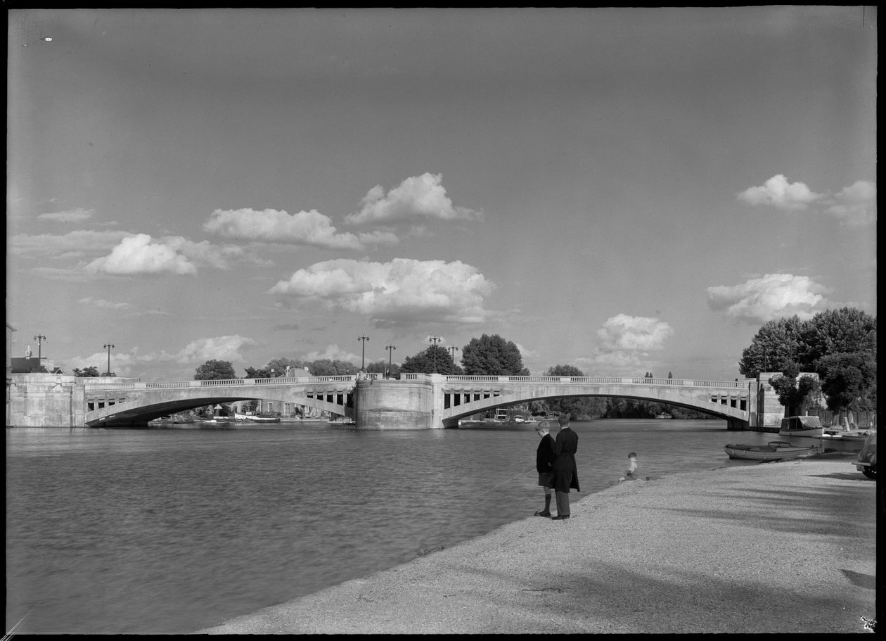 Vista del puente desde el oeste de Margaret Florence Harker