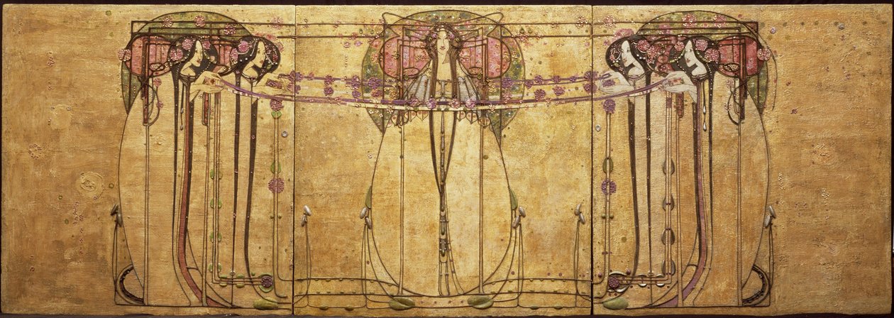 La Reina de Mayo de Margaret MacDonald Mackintosh