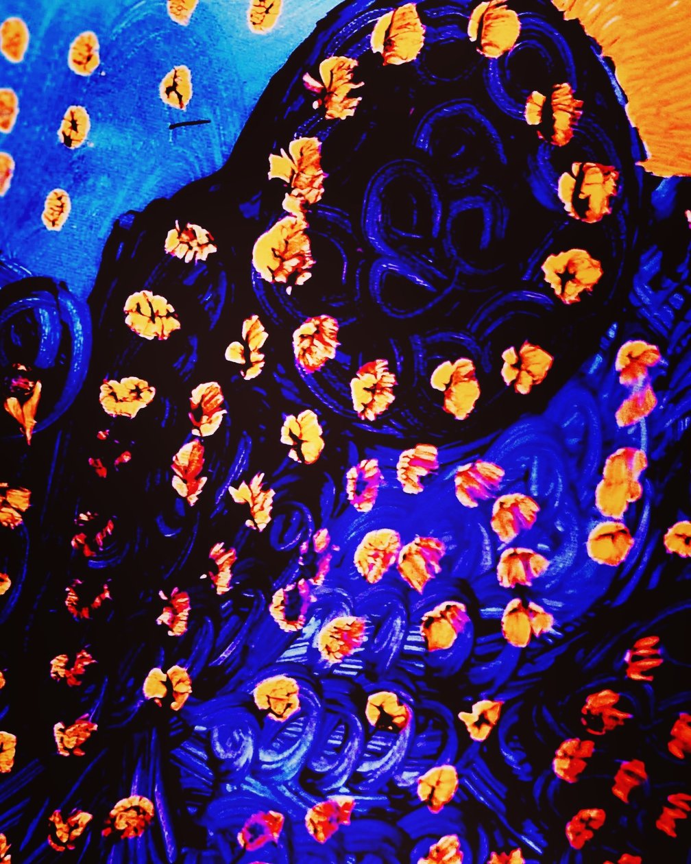 La dama de azul de Margareta Uliarte