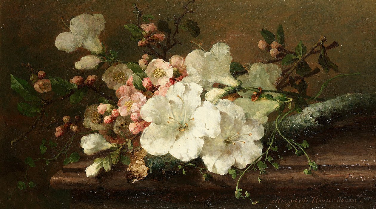 Margaretha Roosenboom - Naturaleza muerta con flores de Margaretha Roosenboom