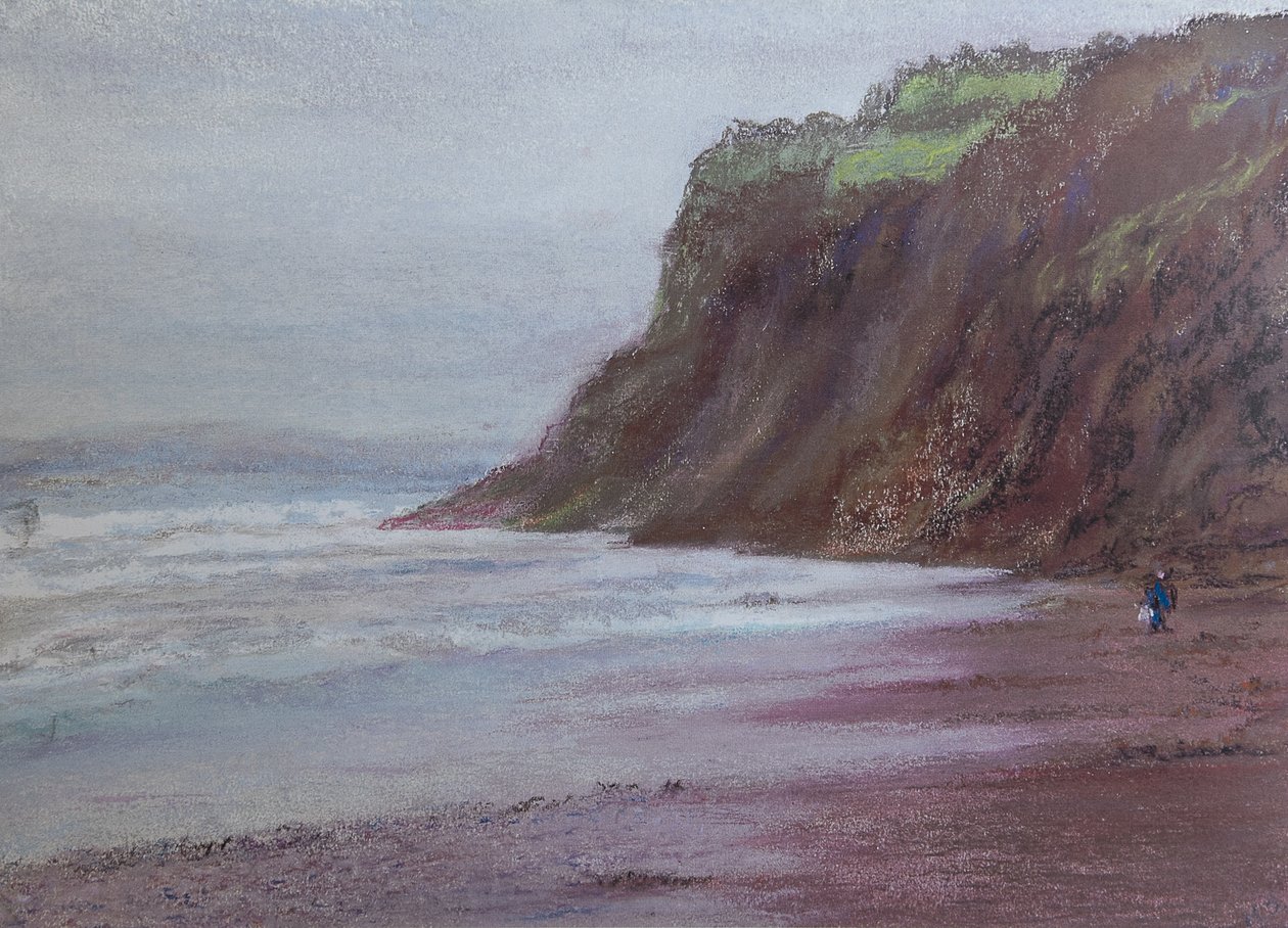 Acantilados en Shaldon, S/Devon de Margo Starkey