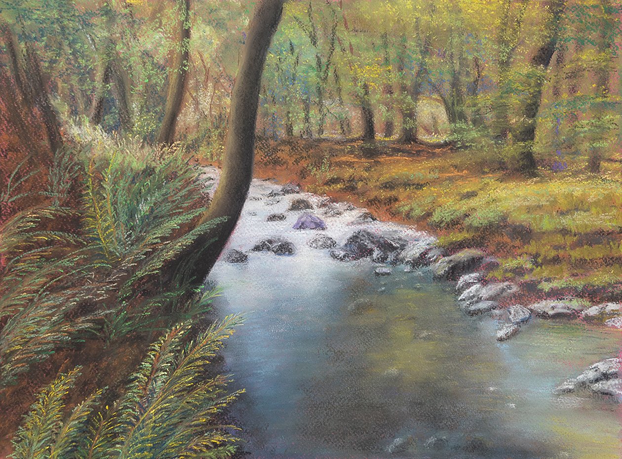 Primavera en el bosque, 2020 de Margo Starkey