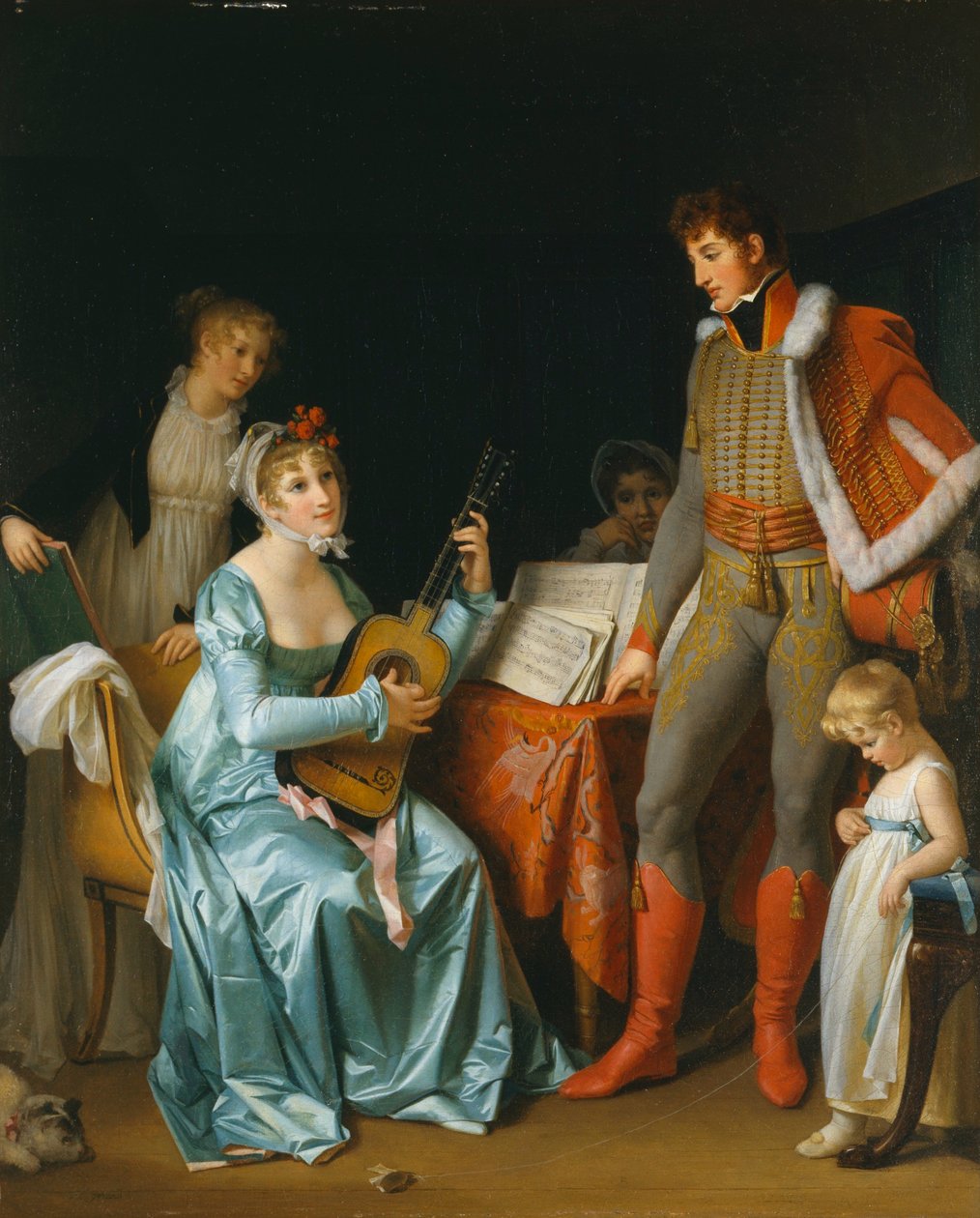 Francés:  Le Hussard en Famille El húsar y su familia de Marguerite Gerard