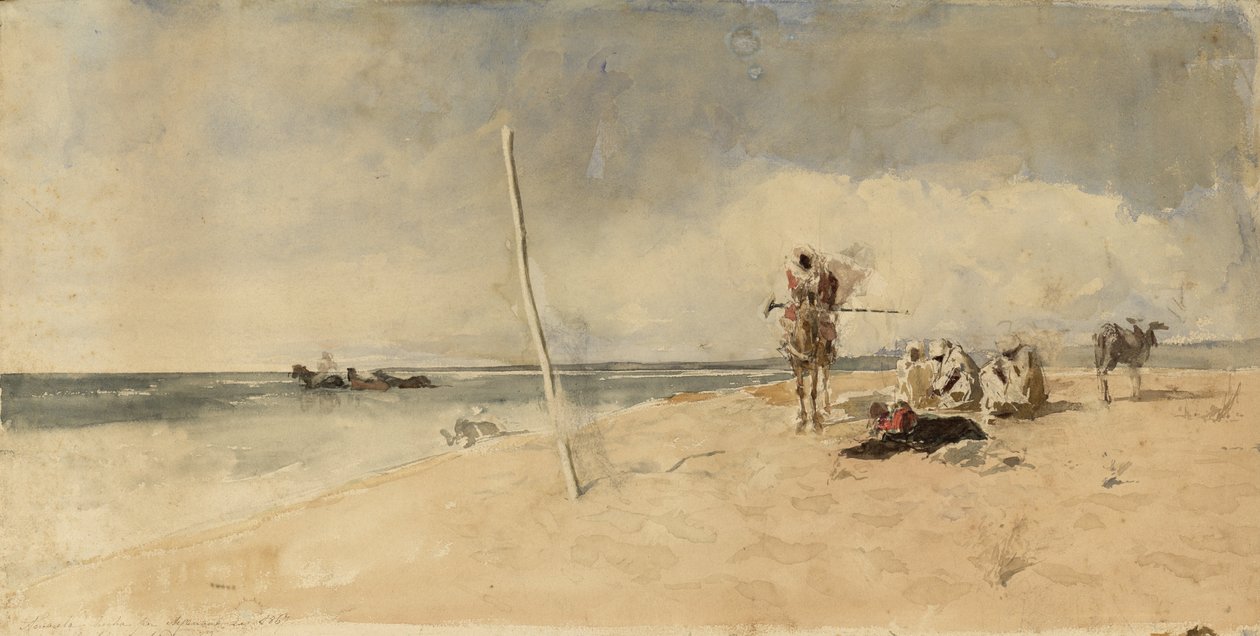 Playa africana de Marià Fortuny