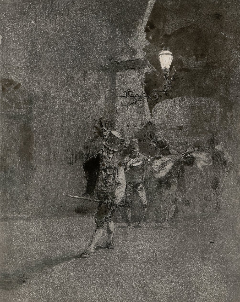 Ronda nocturna de Marià Fortuny