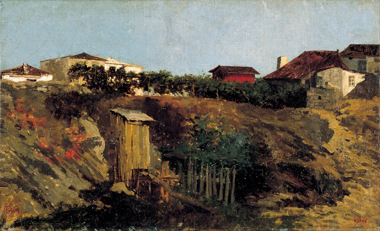 Paisaje de Portici de Marià Fortuny