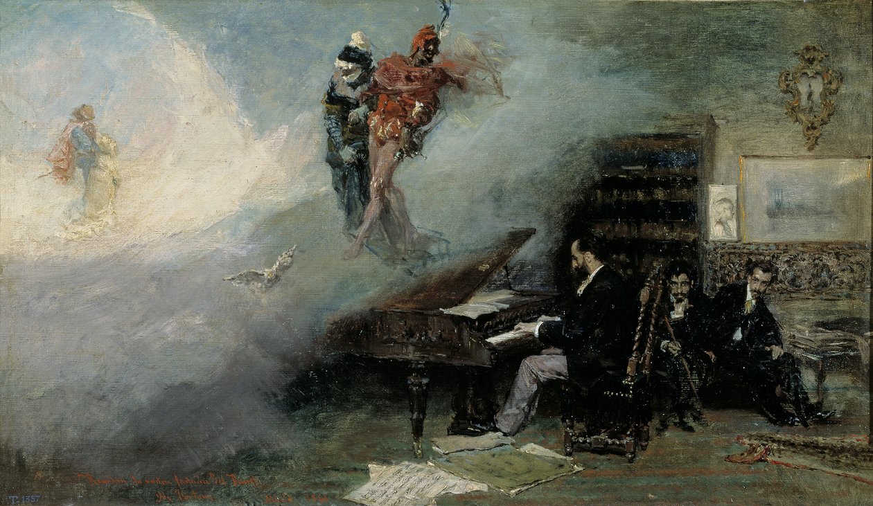 Fantasía sobre Fausto, 1866 de Marià Fortuny