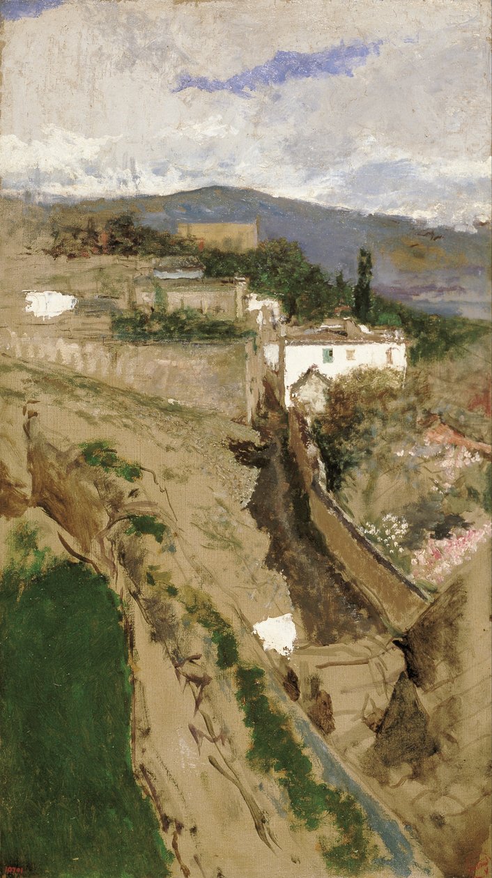 Paisaje de Granada de Marià Fortuny Marsal