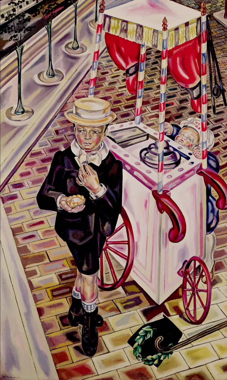 Niño con un helado de Maria Blanchard