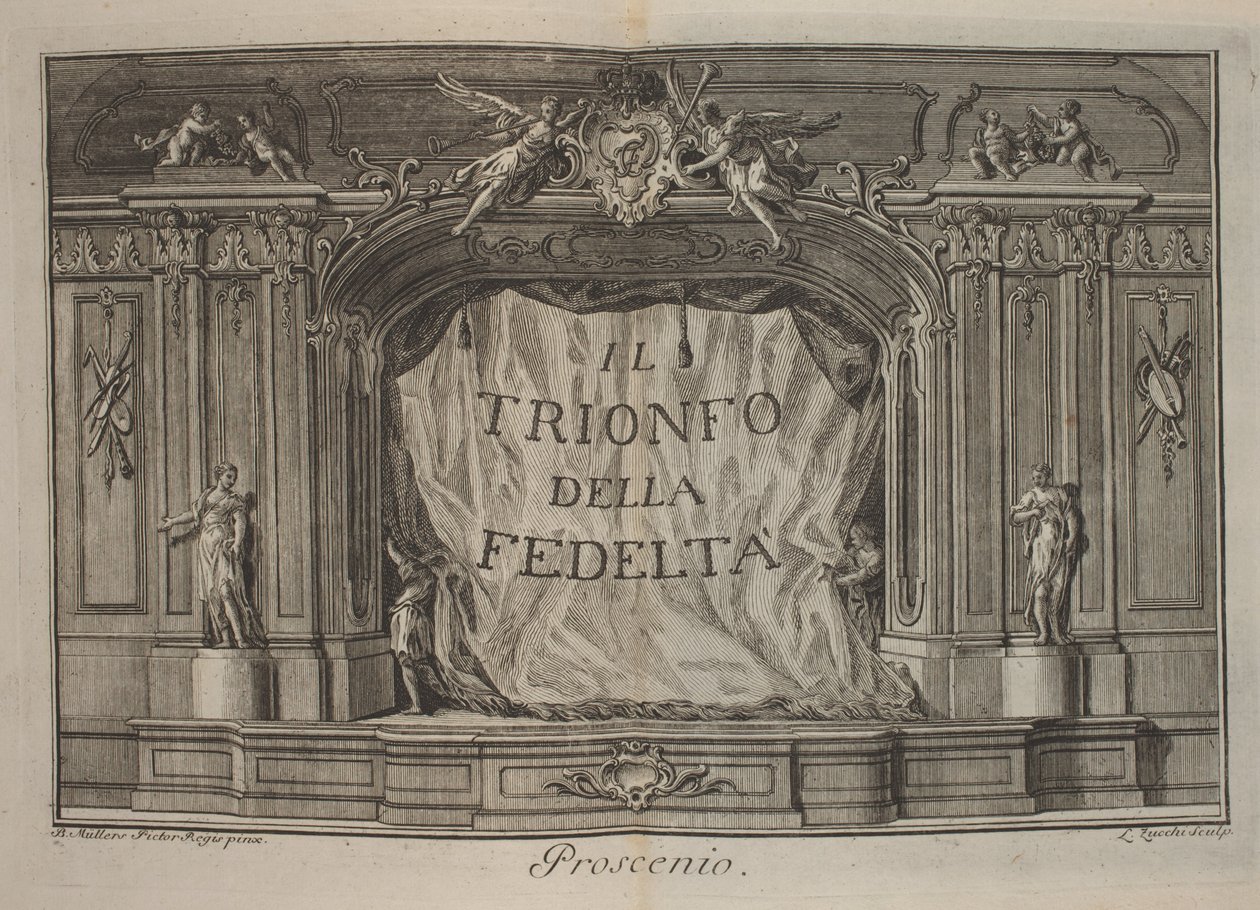 El Triunfo de la Fidelidad. Drama Pastoral para Música de E.T.P.A. de Maria Antonia Walpurgis