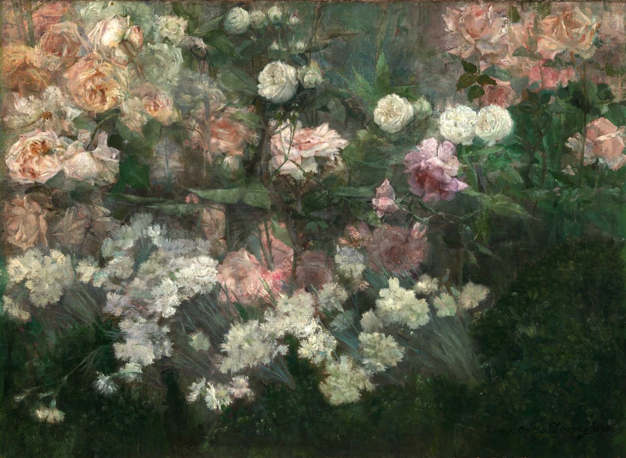 Jardín en mayo, 1895 de Maria Oakey Dewing