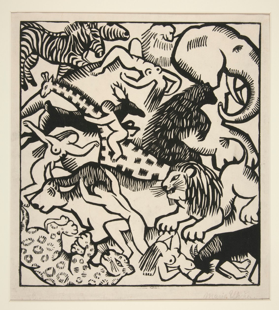 bestias y hombres de Maria Uhden