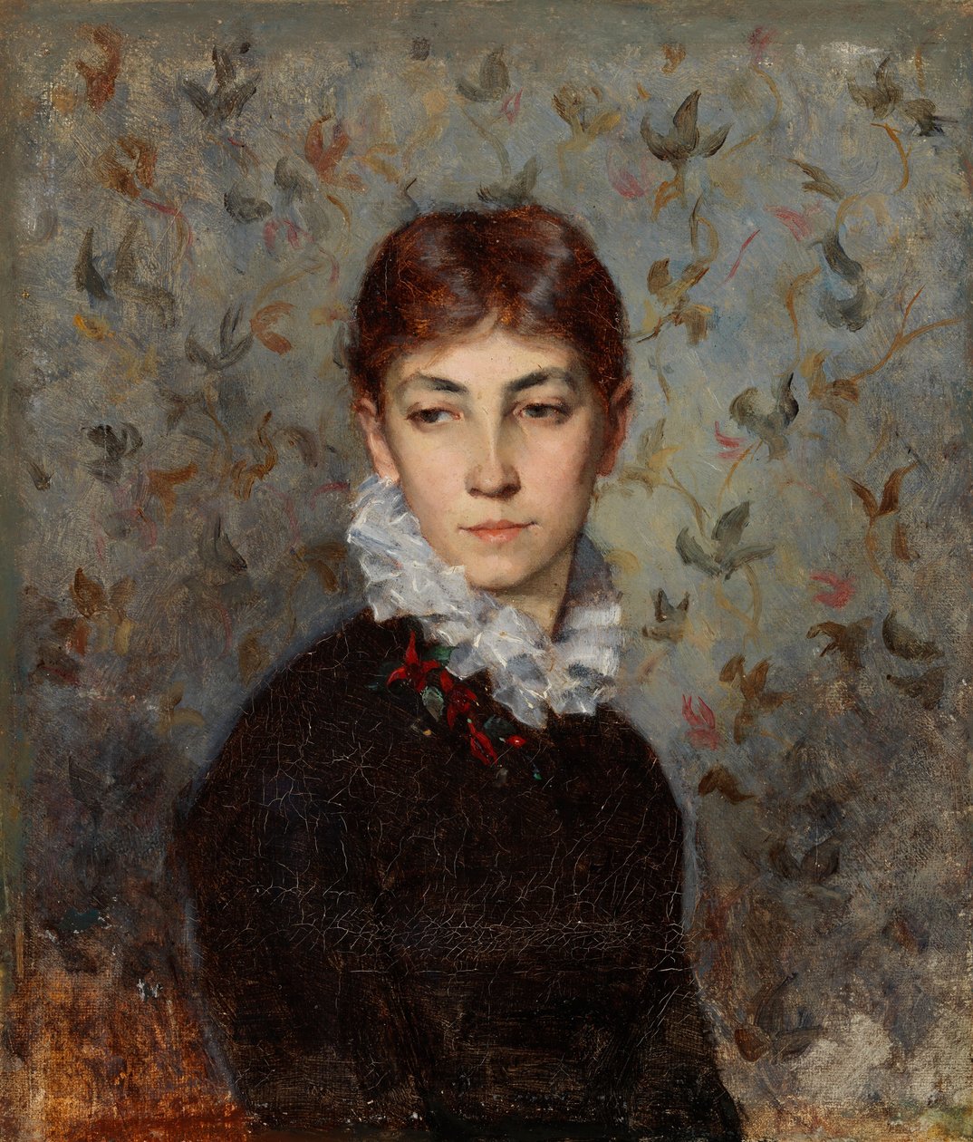 Retrato de la hermana de la artista, señorita Hilda Wiik de Maria Wiik