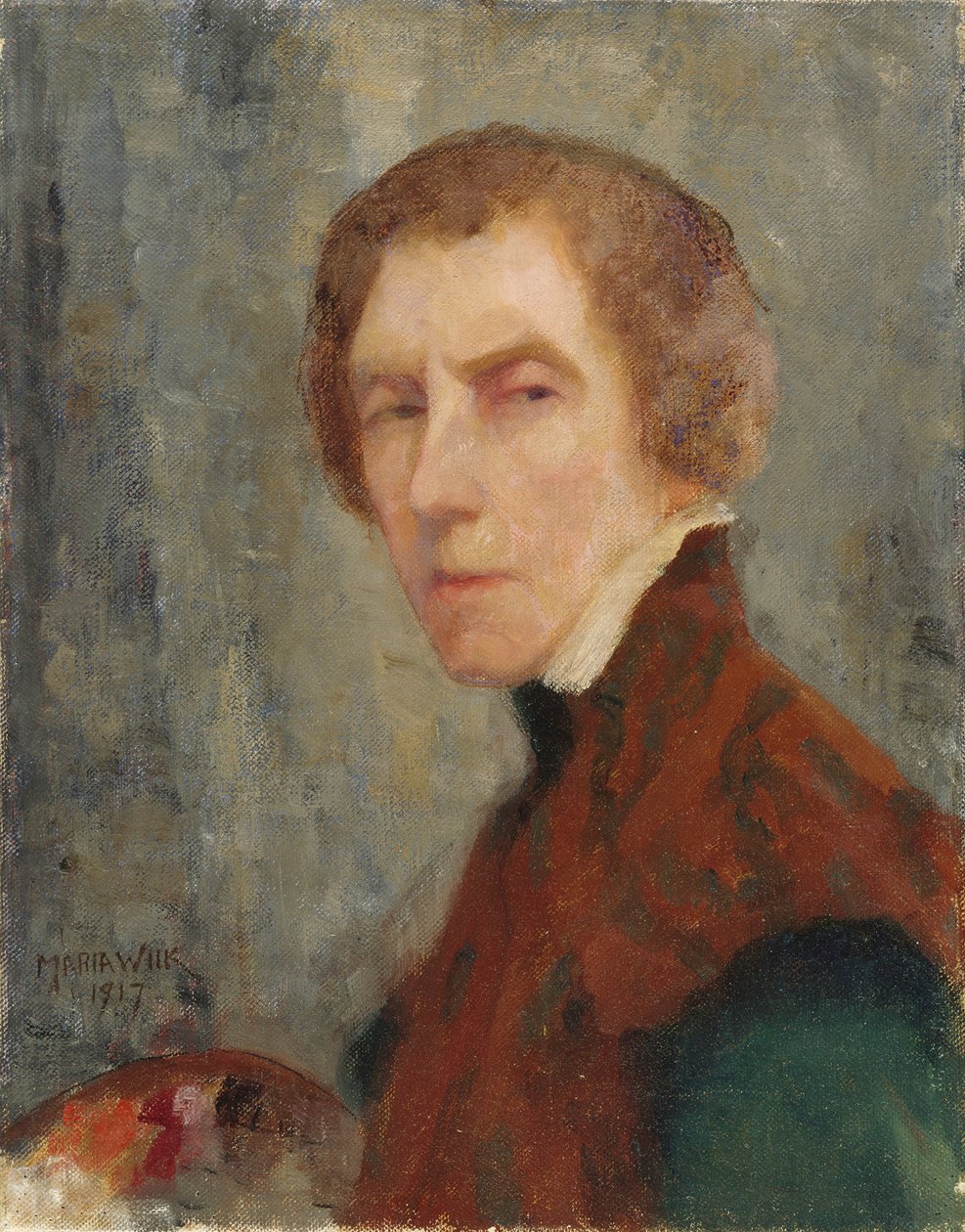 Autorretrato de Maria Wiik