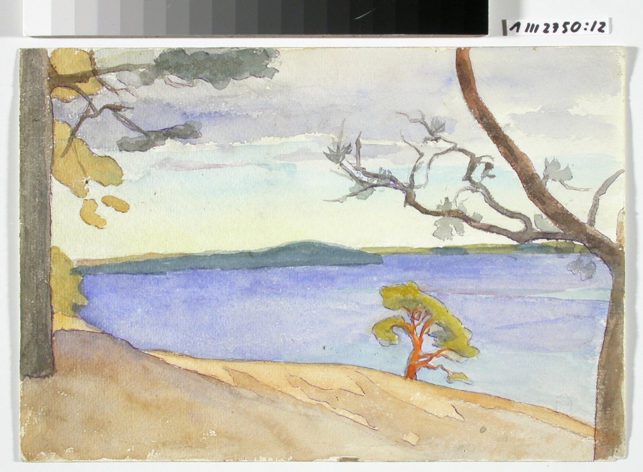 Paisaje costero de Maria Wiik