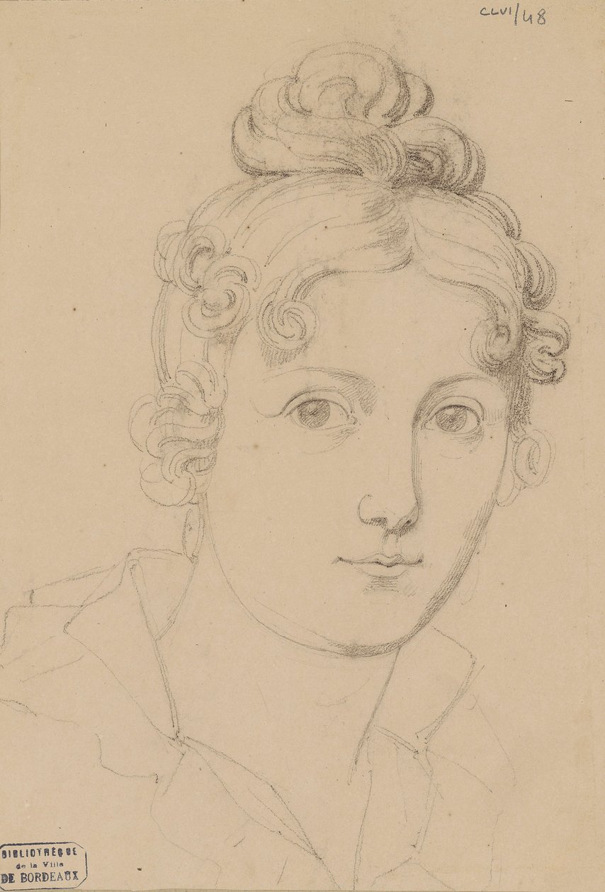 Autorretrato, c.1830 de Maria del Rosario Weiss Zorrilla