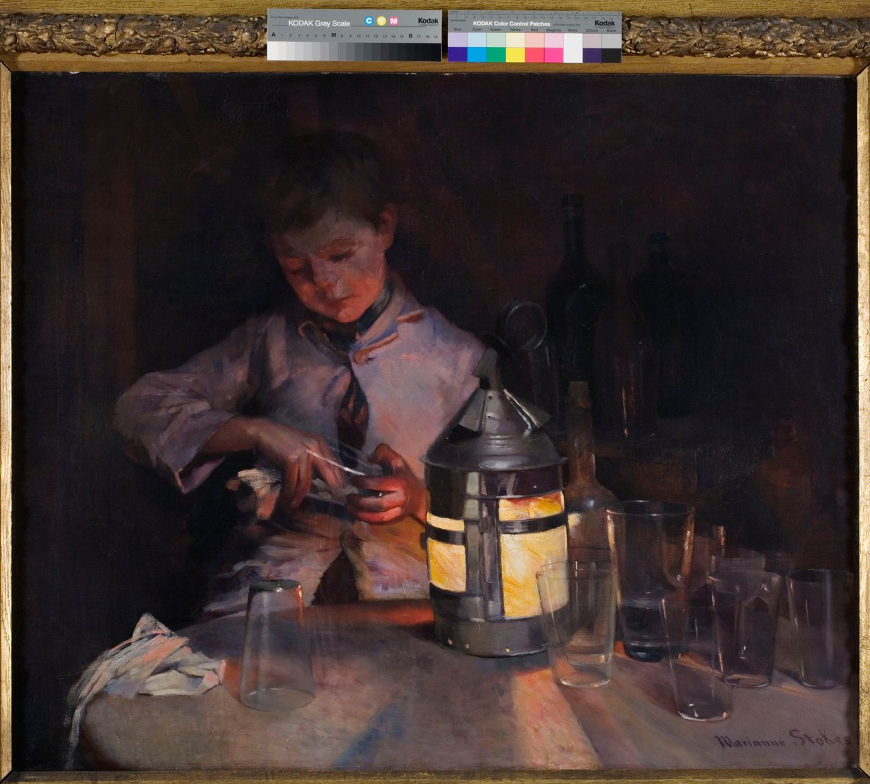 Luz de linterna, 1888 de Marianne Stokes