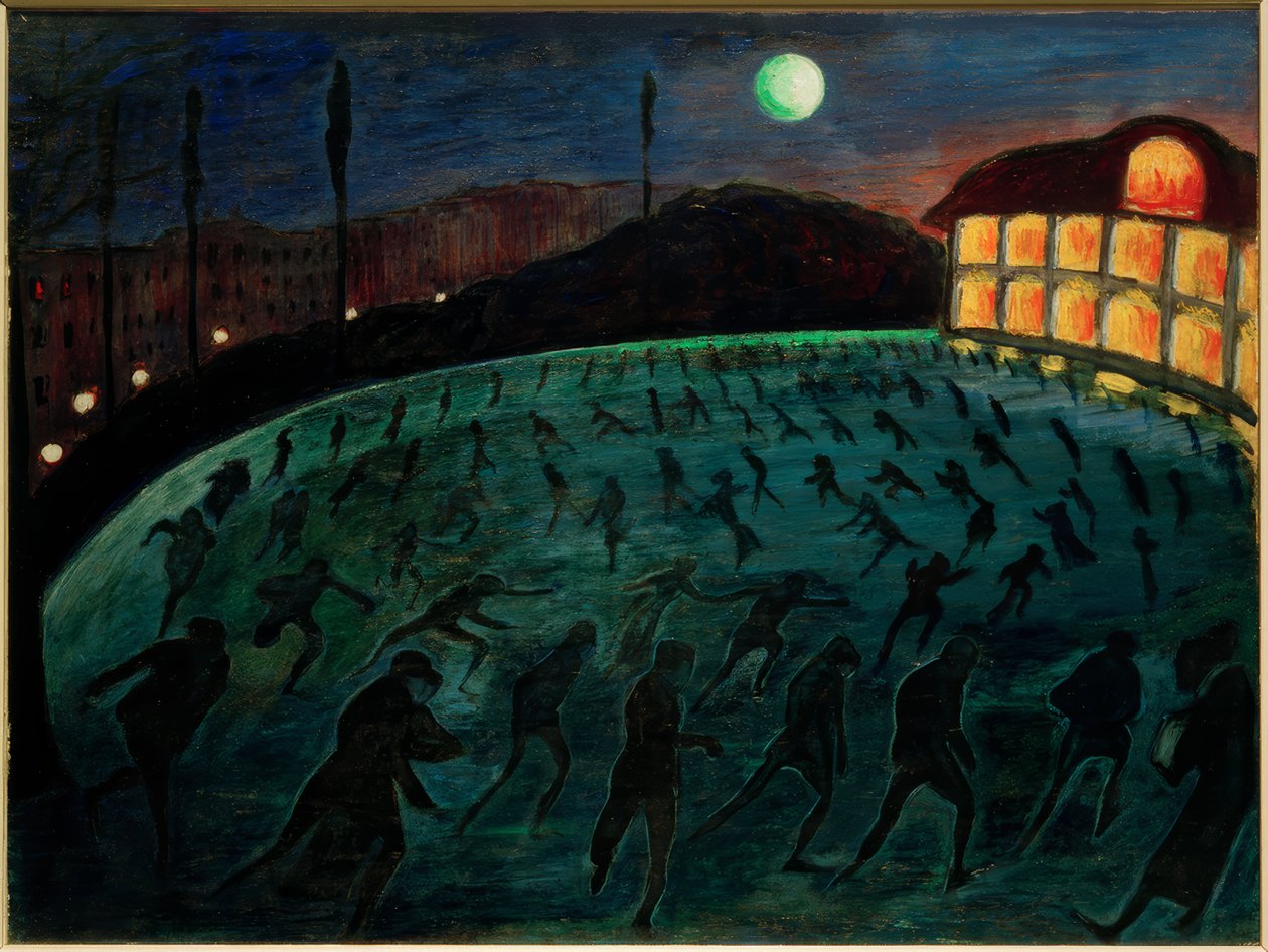 Patinadores de Marianne von Werefkin