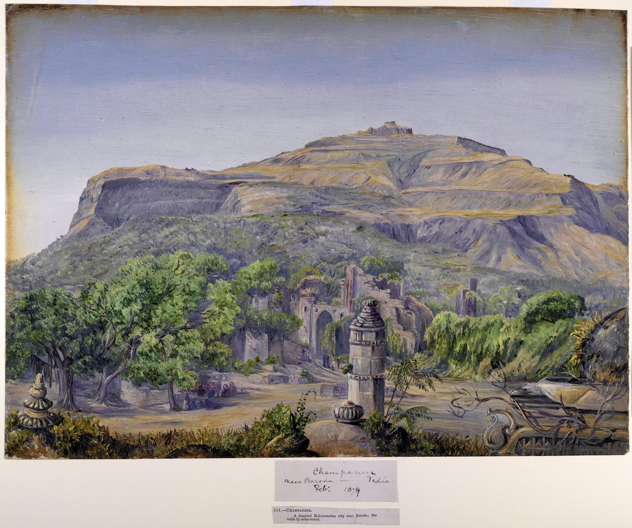 Champaneer, cerca de Baroda, India de Marianne North