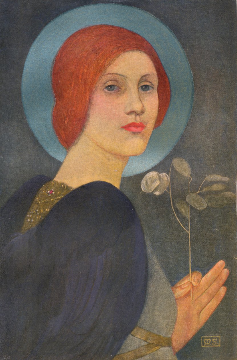Un ángel, c. 1905 de Marianne Stokes