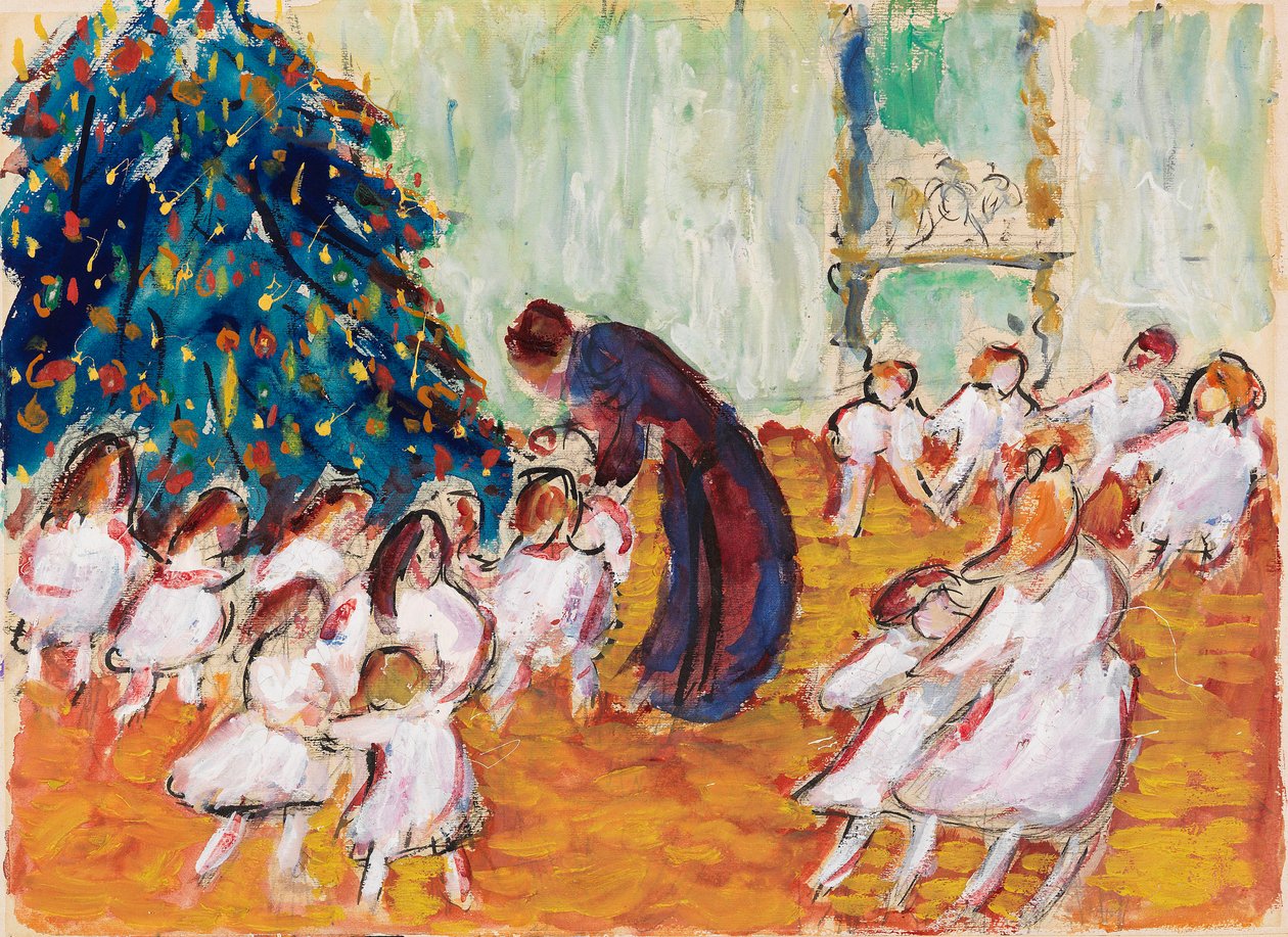 Árbol de Navidad, 1911 de Marianne von Werefkin