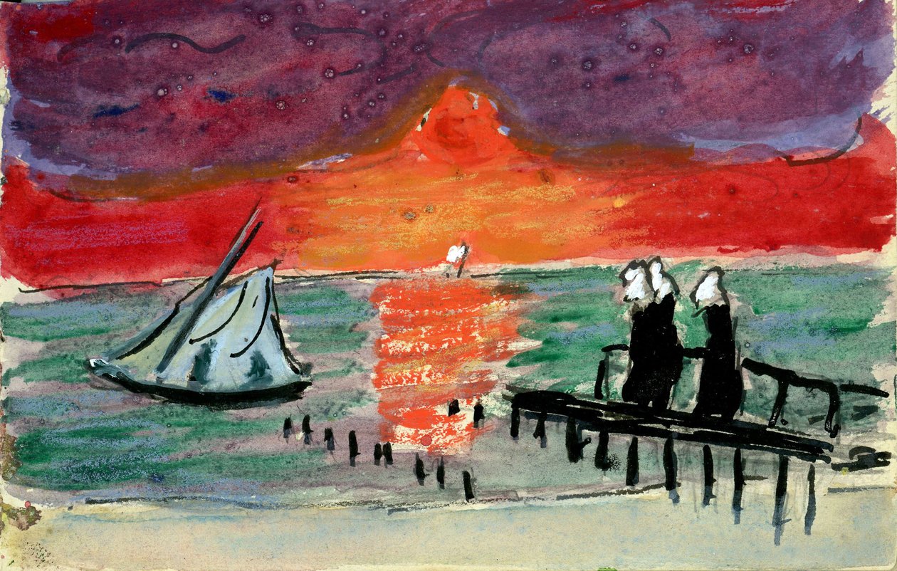 Mar Báltico de Marianne von Werefkin