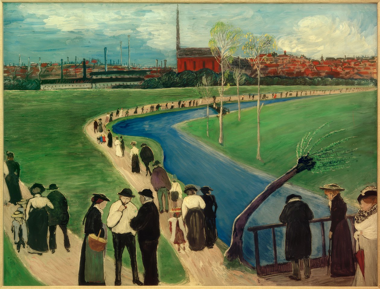 Domingo de primavera de Marianne von Werefkin