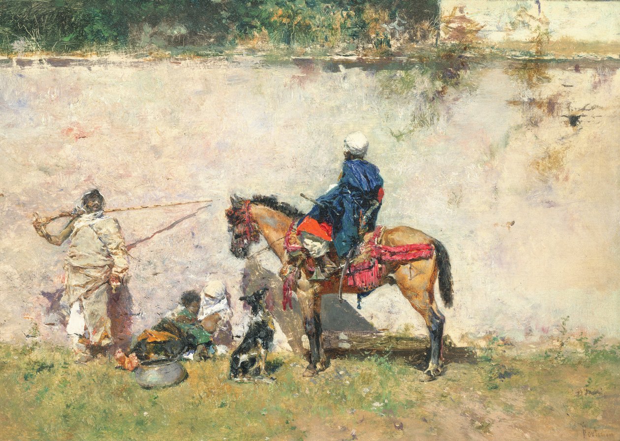 Marroquíes de Mariano José María Bernardo Fortuny y Carbó