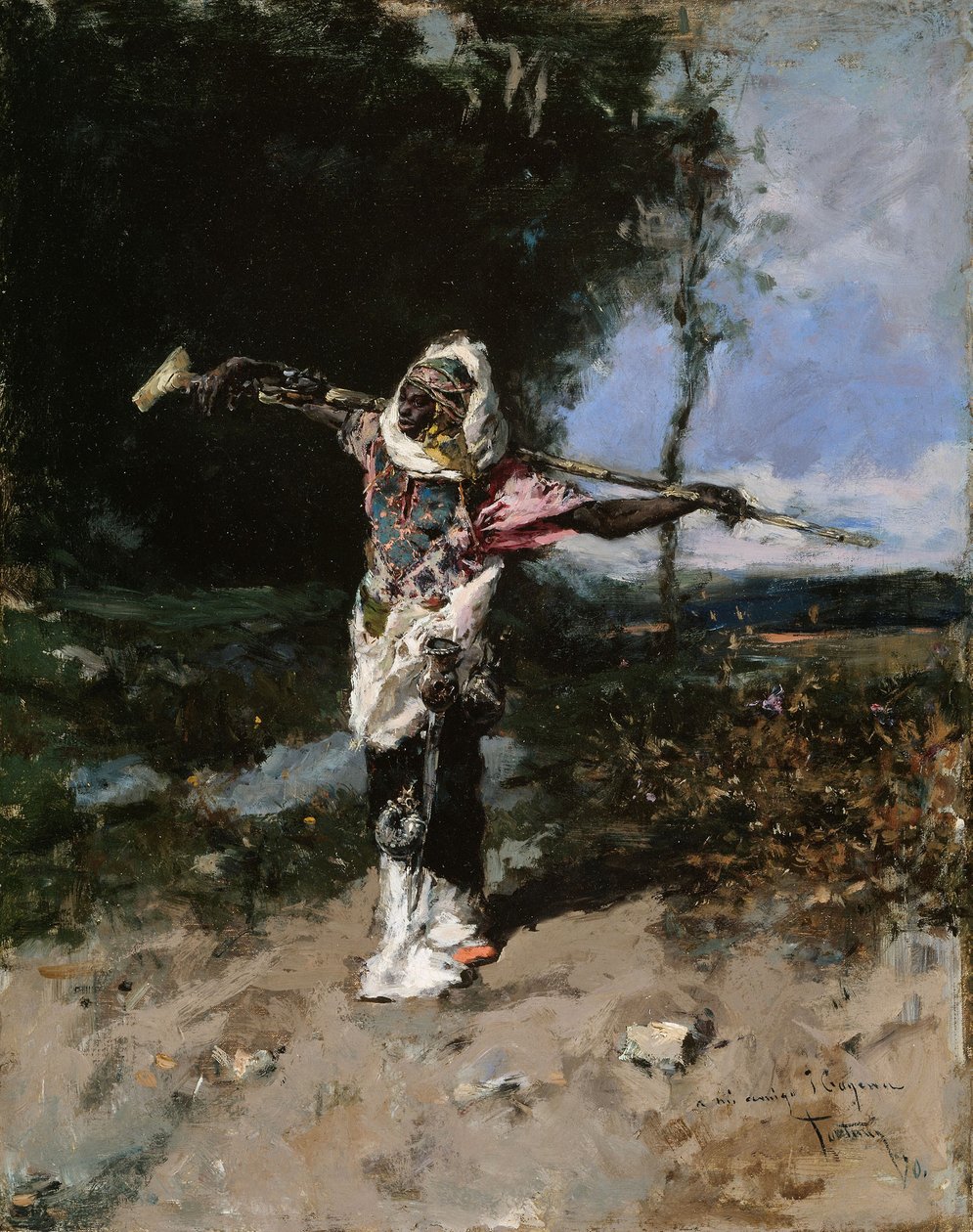Jefe Africano de Mariano Fortuny y Marsal