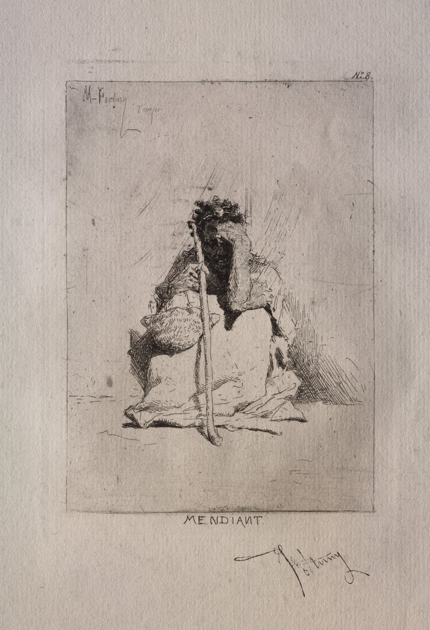 Mendigo de Mariano Fortuny y Marsal
