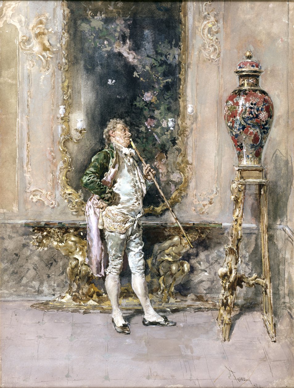 Die Seltene Vase de Mariano Fortuny