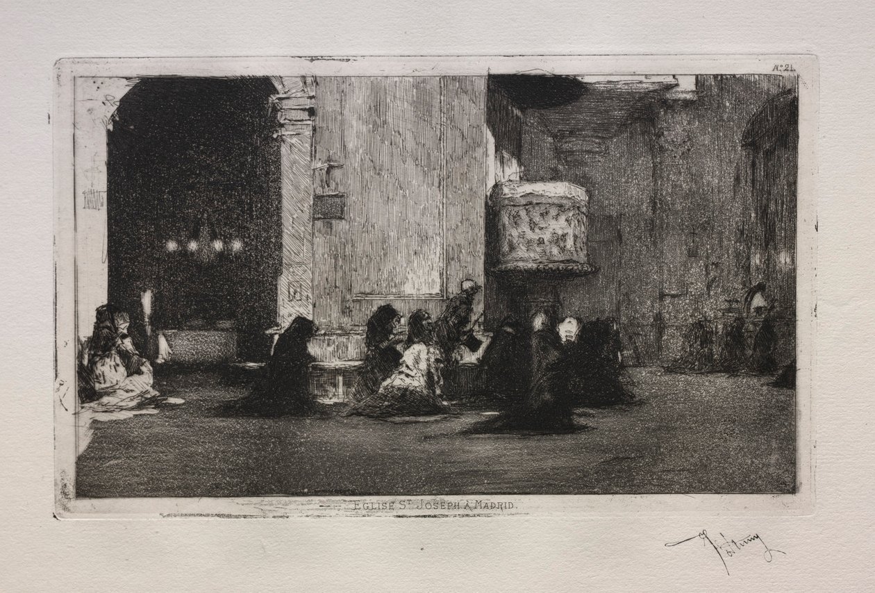 Iglesia de San José en Madrid de Mariano José María Bernardo Fortuny y Carbó