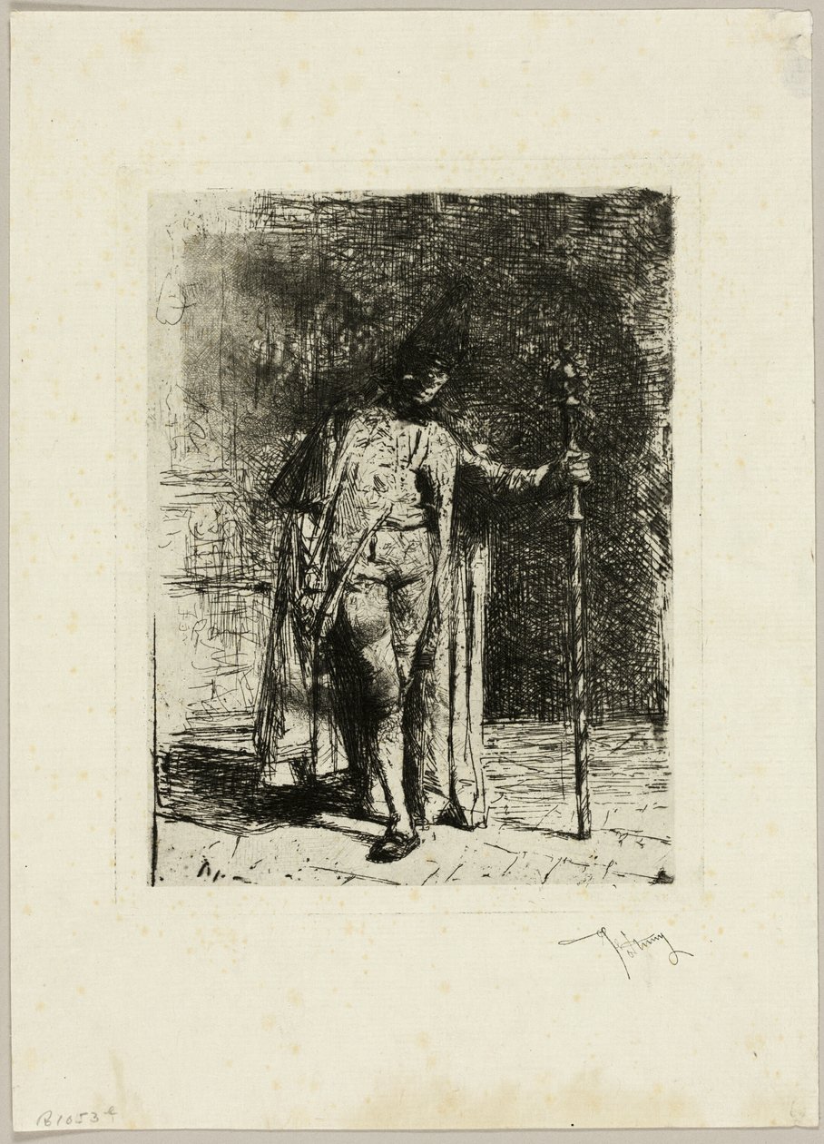 Un maestro de ceremonias de Mariano Fortuny y Marsal