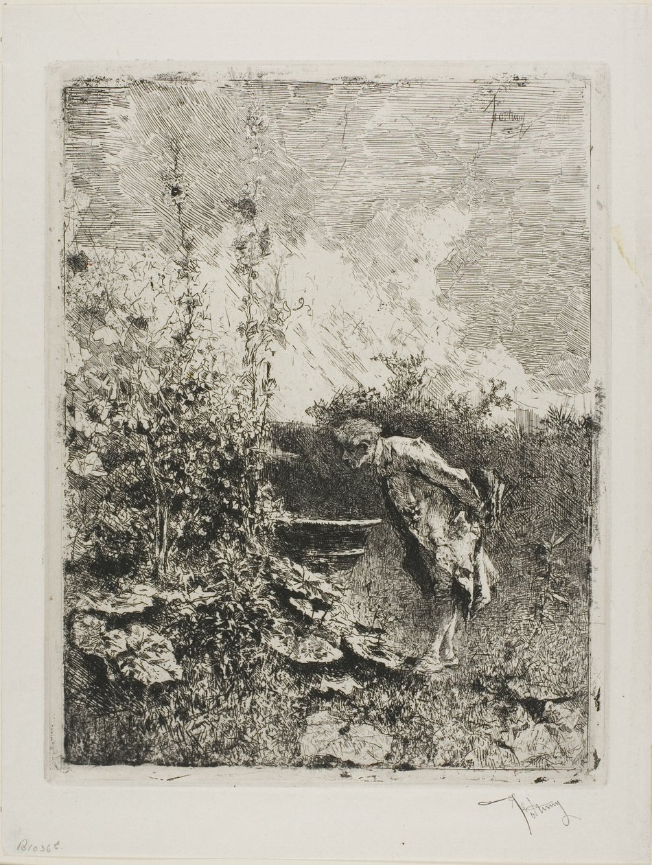 Amantes de la jardinería de Mariano Fortuny y Marsal