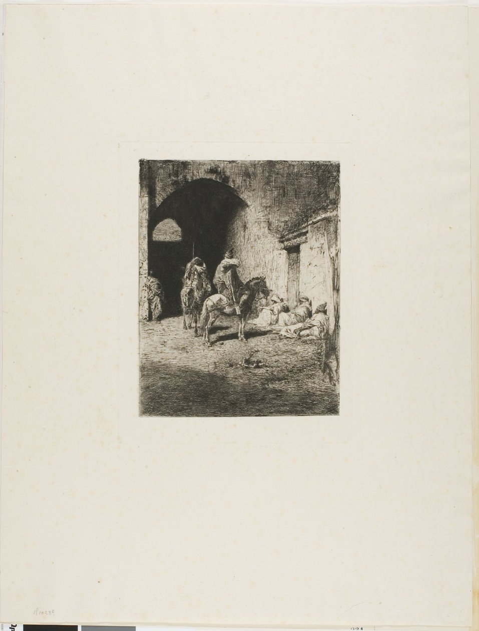 Guardia de la Casbah de Tetuán de Mariano Fortuny y Marsal