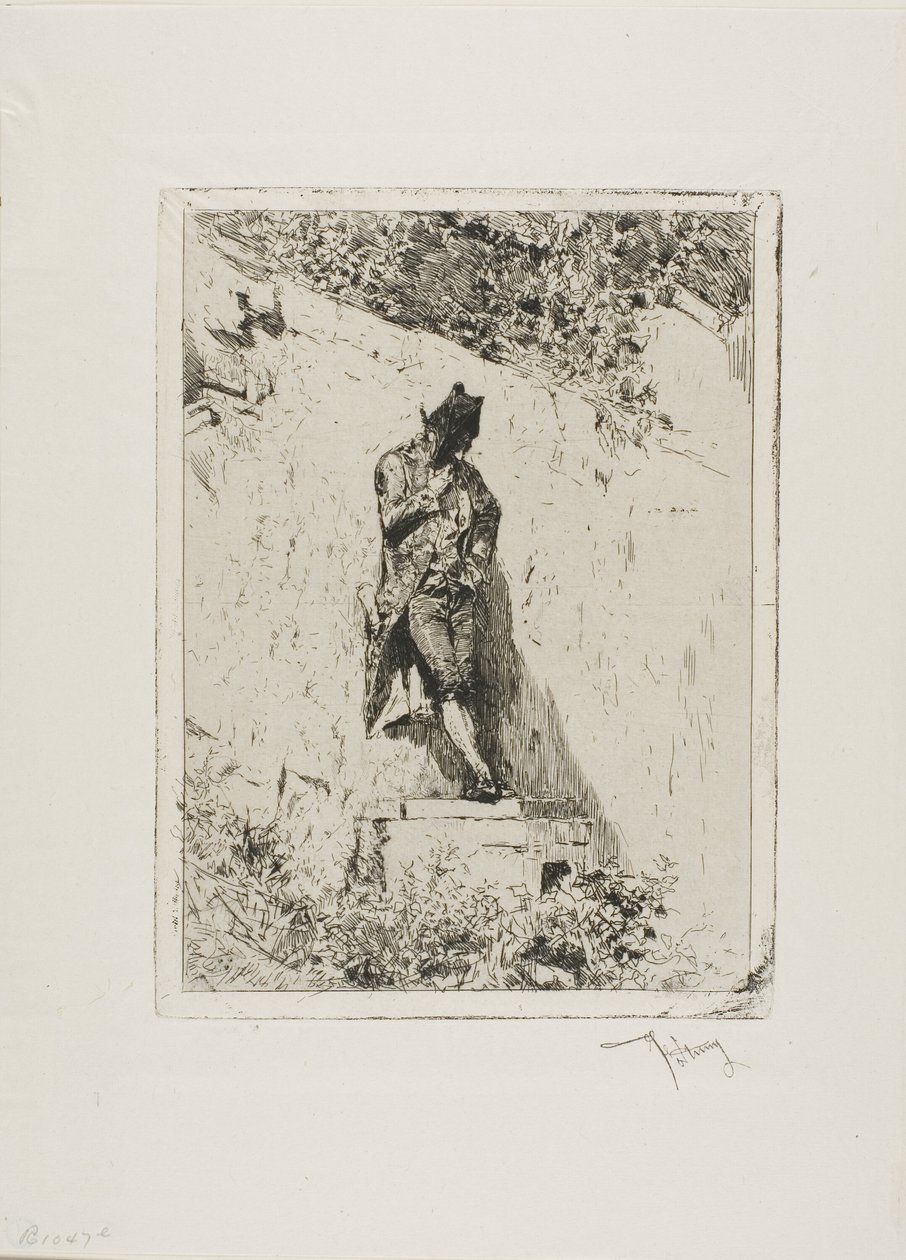 Meditación de Mariano Fortuny y Marsal