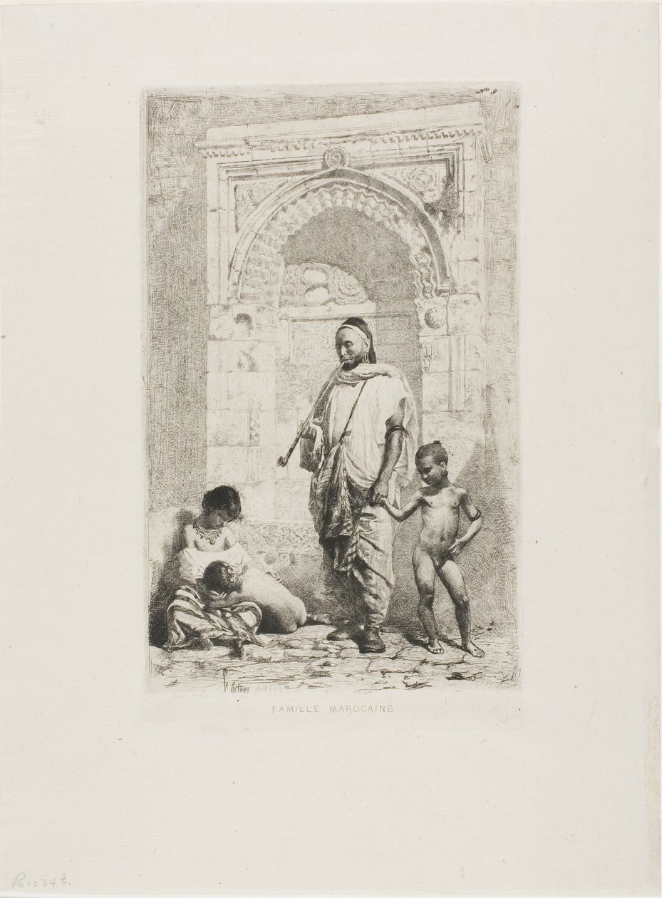 Familia marroquí de Mariano Fortuny y Marsal