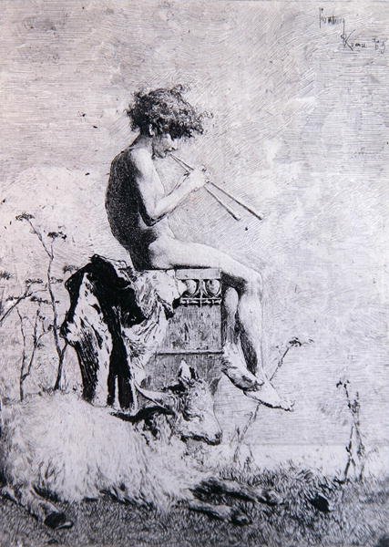 Idilio de Mariano José María Bernardo Fortuny y Carbó