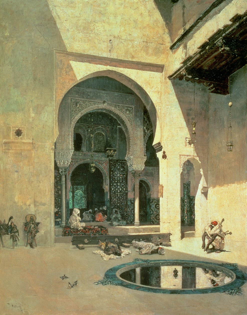 La Corte de la Alhambra de Mariano José María Bernardo (1838 74) Fortuny y Carbó
