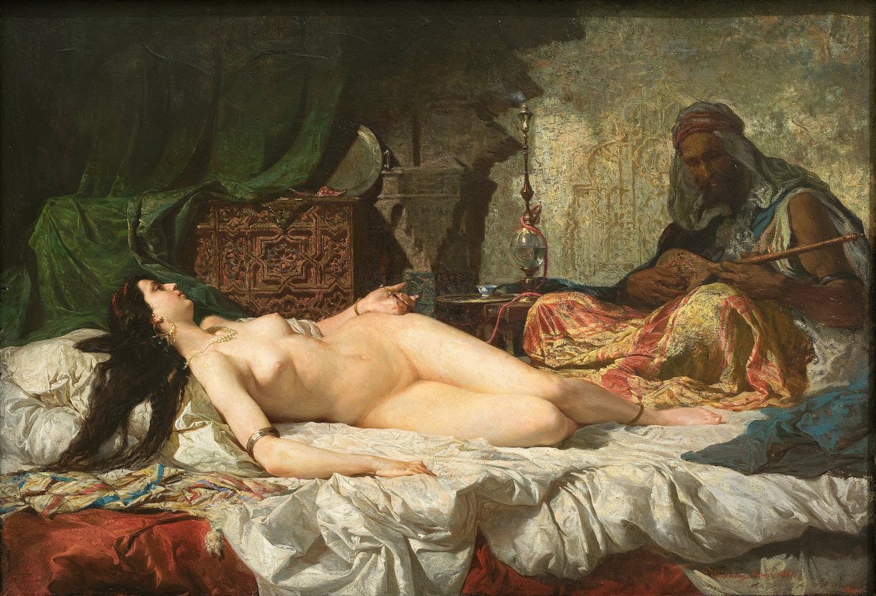 La Odalisca de Mariano José María Bernardo Fortuny y Carbó
