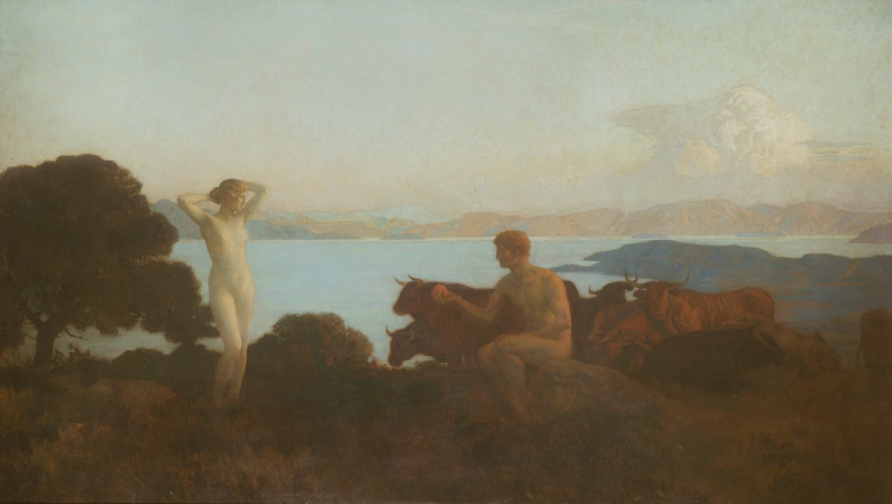 El juicio de Paris de Marie Auguste Emile Rene Menard