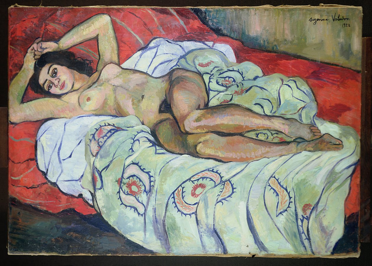 Mujer desnuda reclinada de Marie Clementine (Suzanne) Valadon