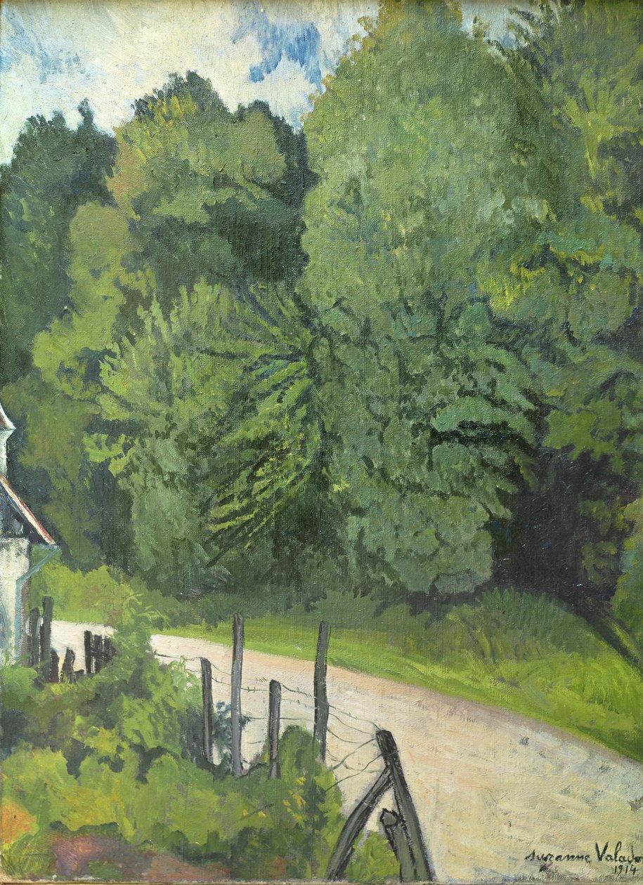 Camino en el bosque, 1914 de Marie Clementine (Suzanne) Valadon