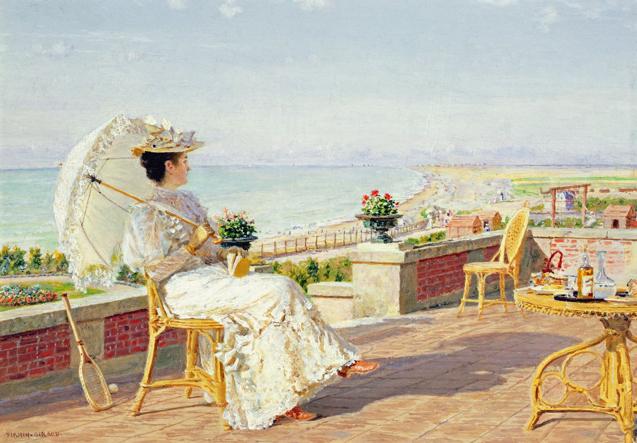 En vacaciones de Marie Francois Firmin Girard