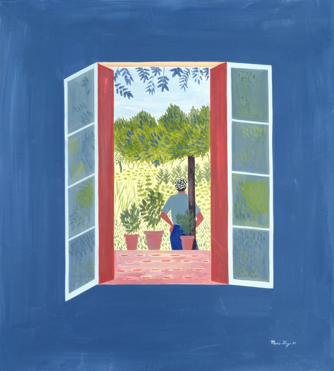 Zaid a Través de la Ventana de Marie Hugo