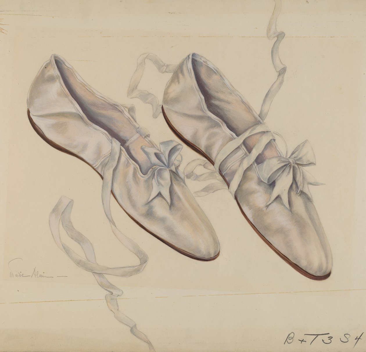 Zapatillas para caminar, c. 1936 de Marie Alain