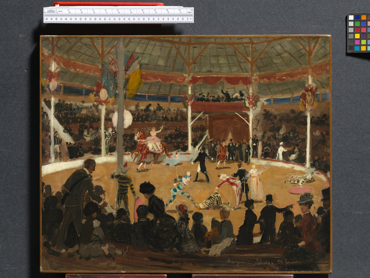 El circo, 1889 de Marie Clementine Valadon