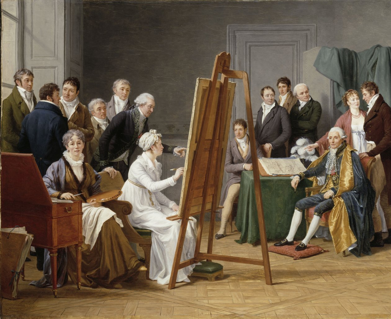 El tiempo en el Atelier de Madame Vincent de Marie Gabrielle Capet