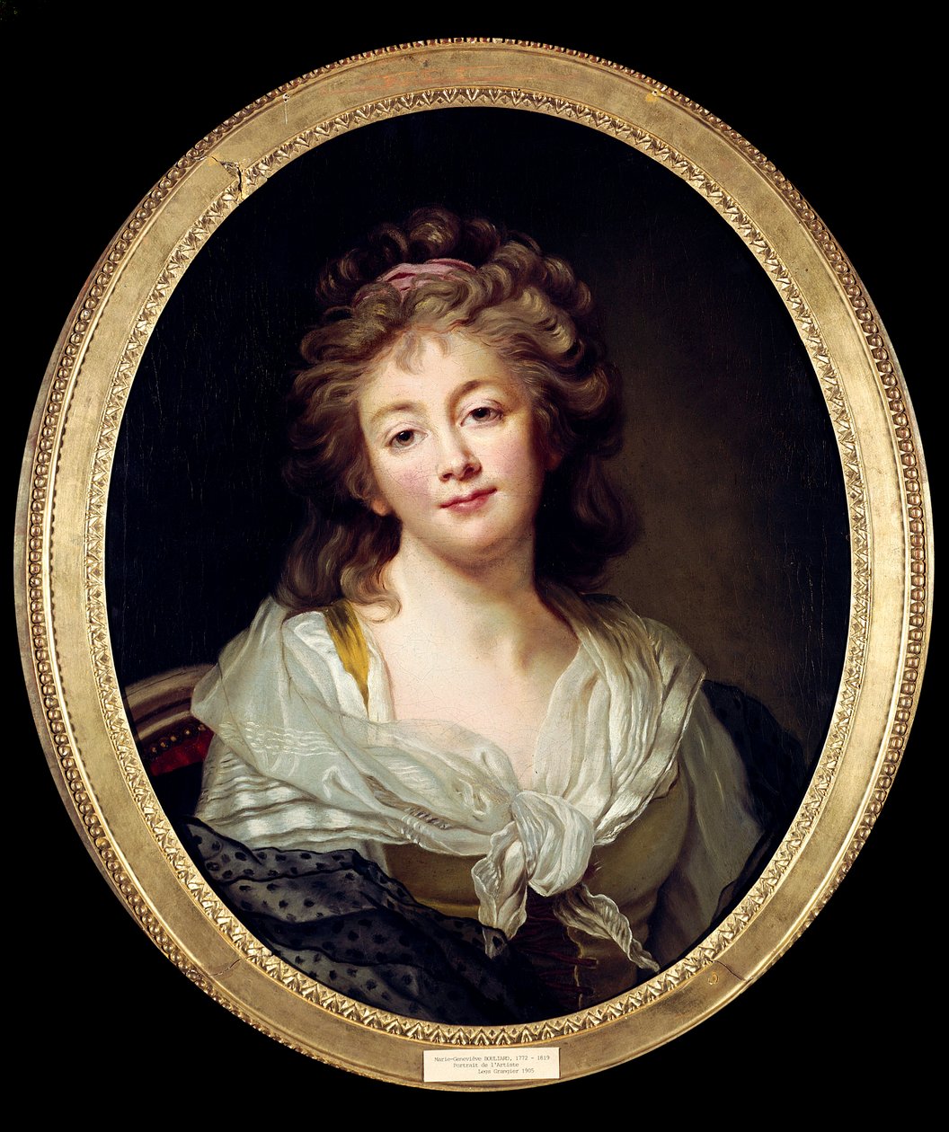 Autorretrato de Marie Genevieve Bouliard