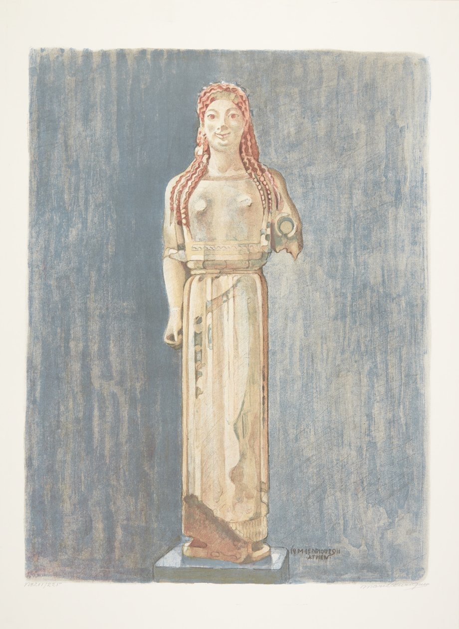 Kore griega arcaica (Atenas) de Marie Henriques